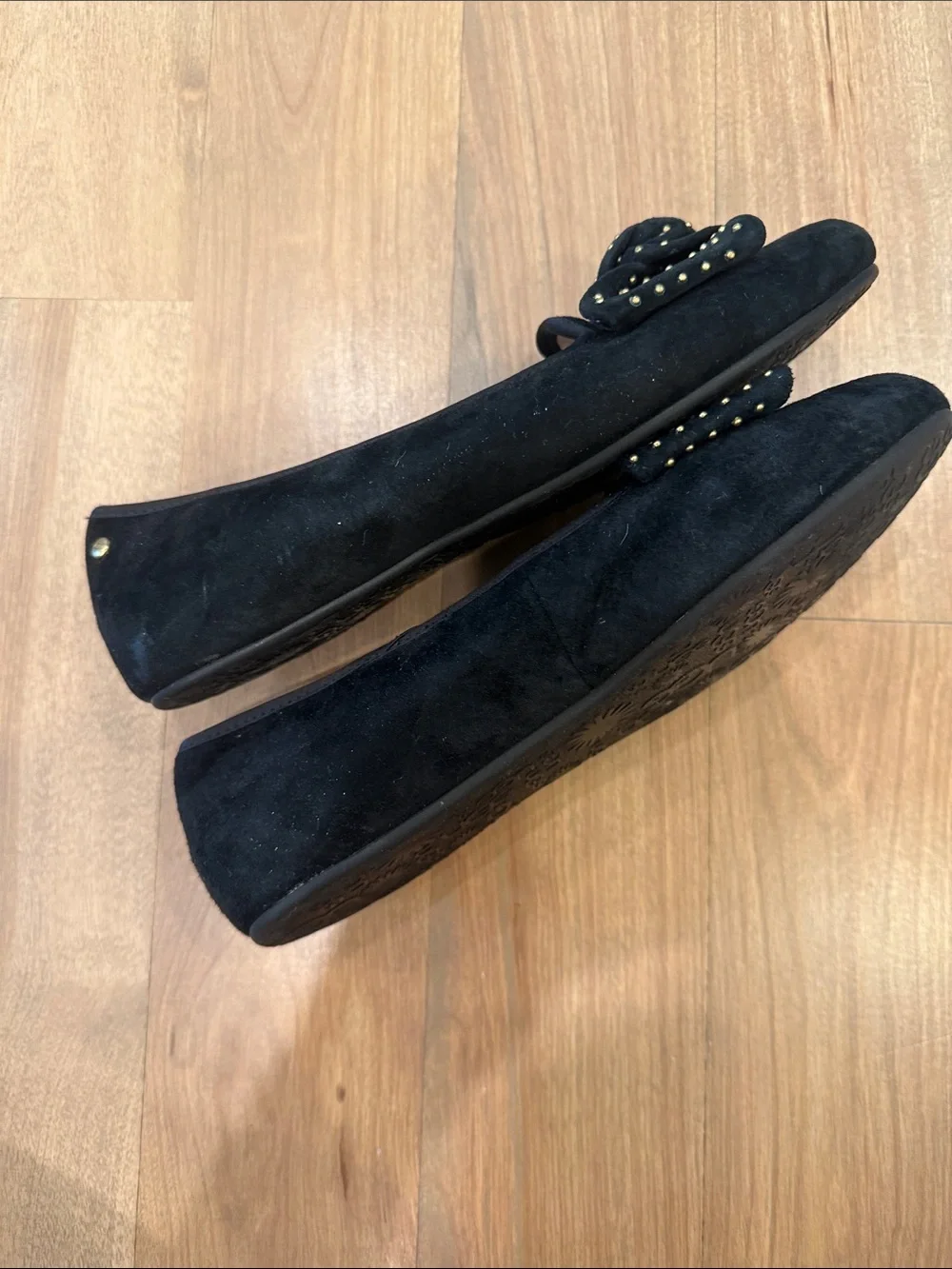 UGG black suede